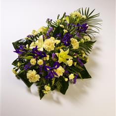 Lily and Iris Teardrop Spray