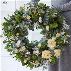 Lavish Winter Trending Wreath without Lilies